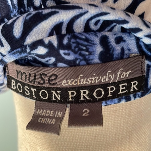 Muse exclusively for Boston Proper wrap dress. Size 2. - Picture 5 of 5